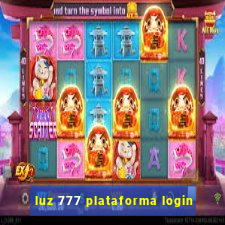 luz 777 plataforma login